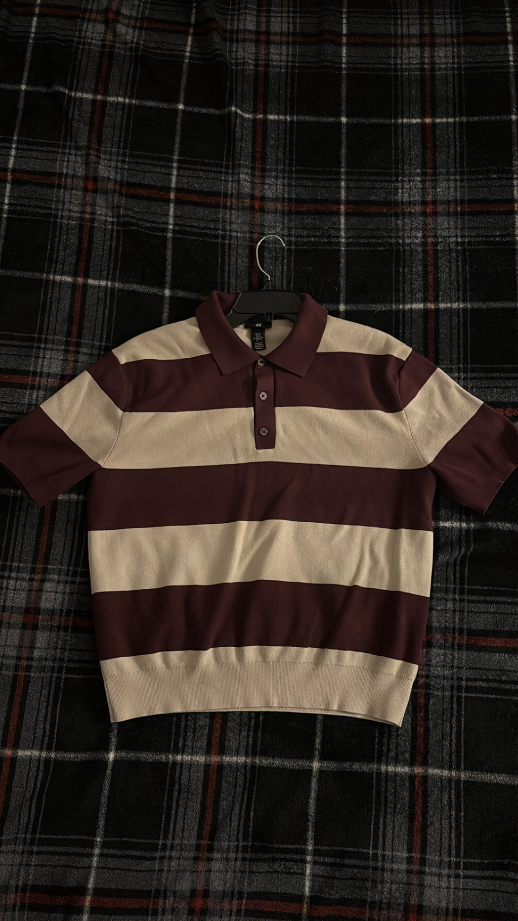 H&M Oversized Collar Shirt/Size: M