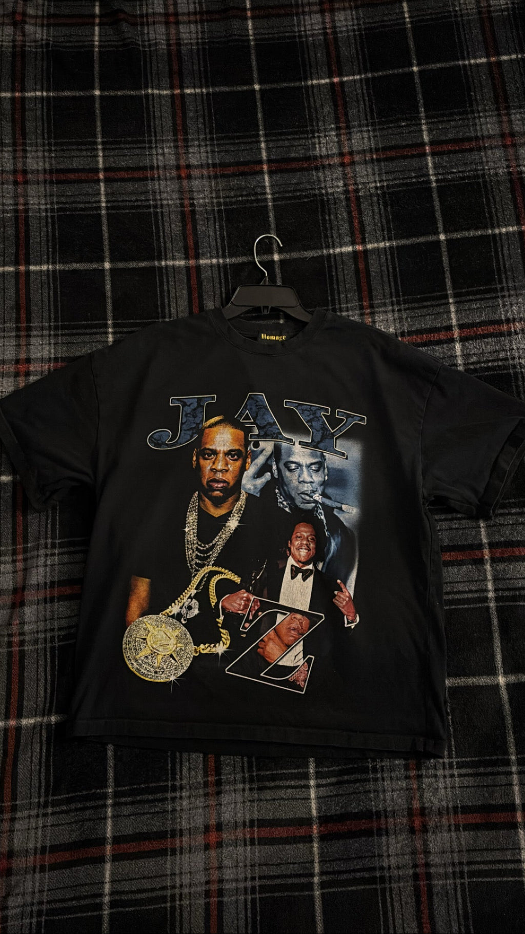 Jay-z Box Fit Homage shirt/Size: S
