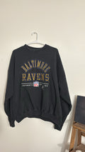 Baltimore Ravens - Crewneck Sweatshirt/Size: Large