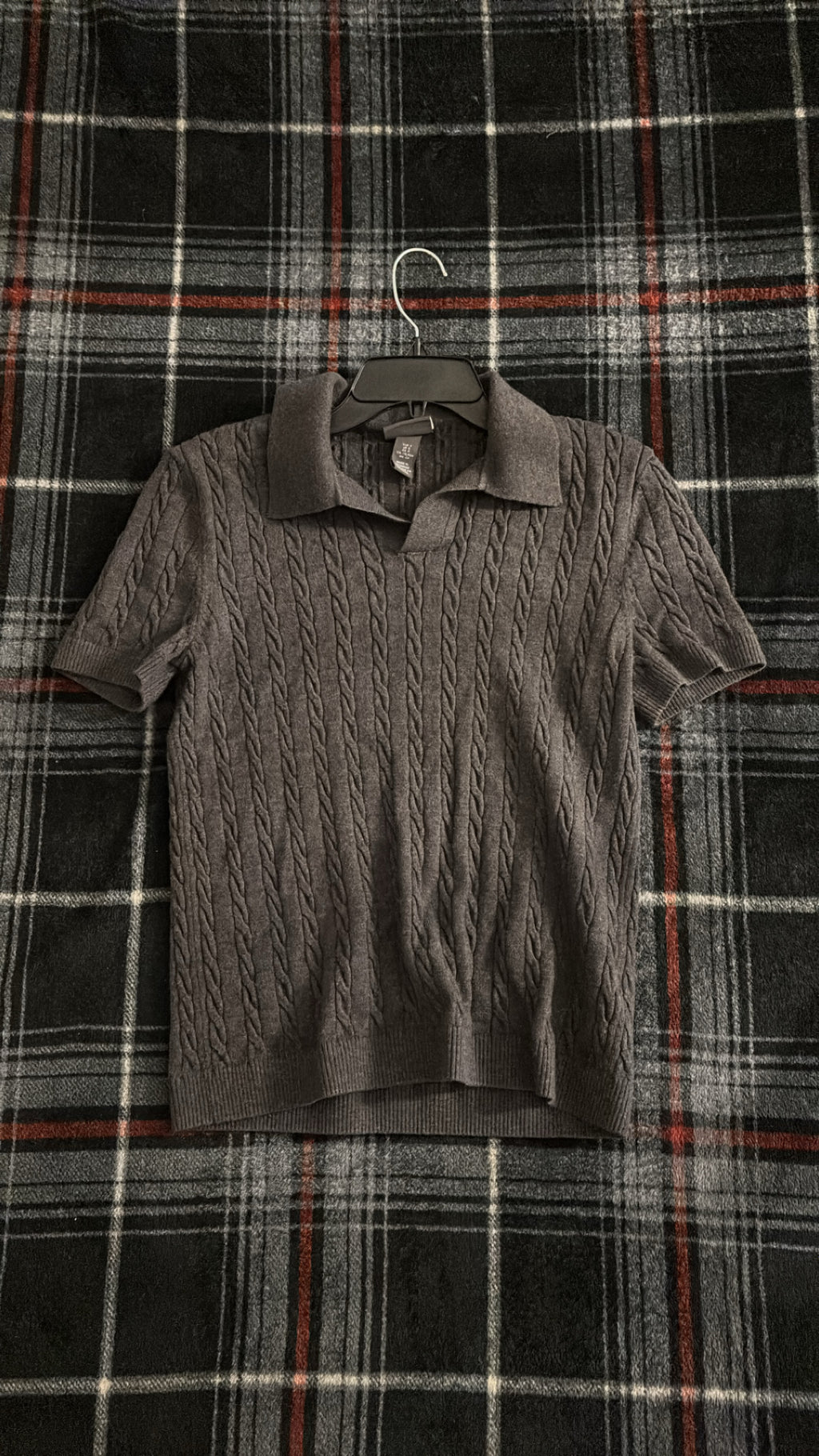 H&M Cotton Collar Sweatshirt/Size: S