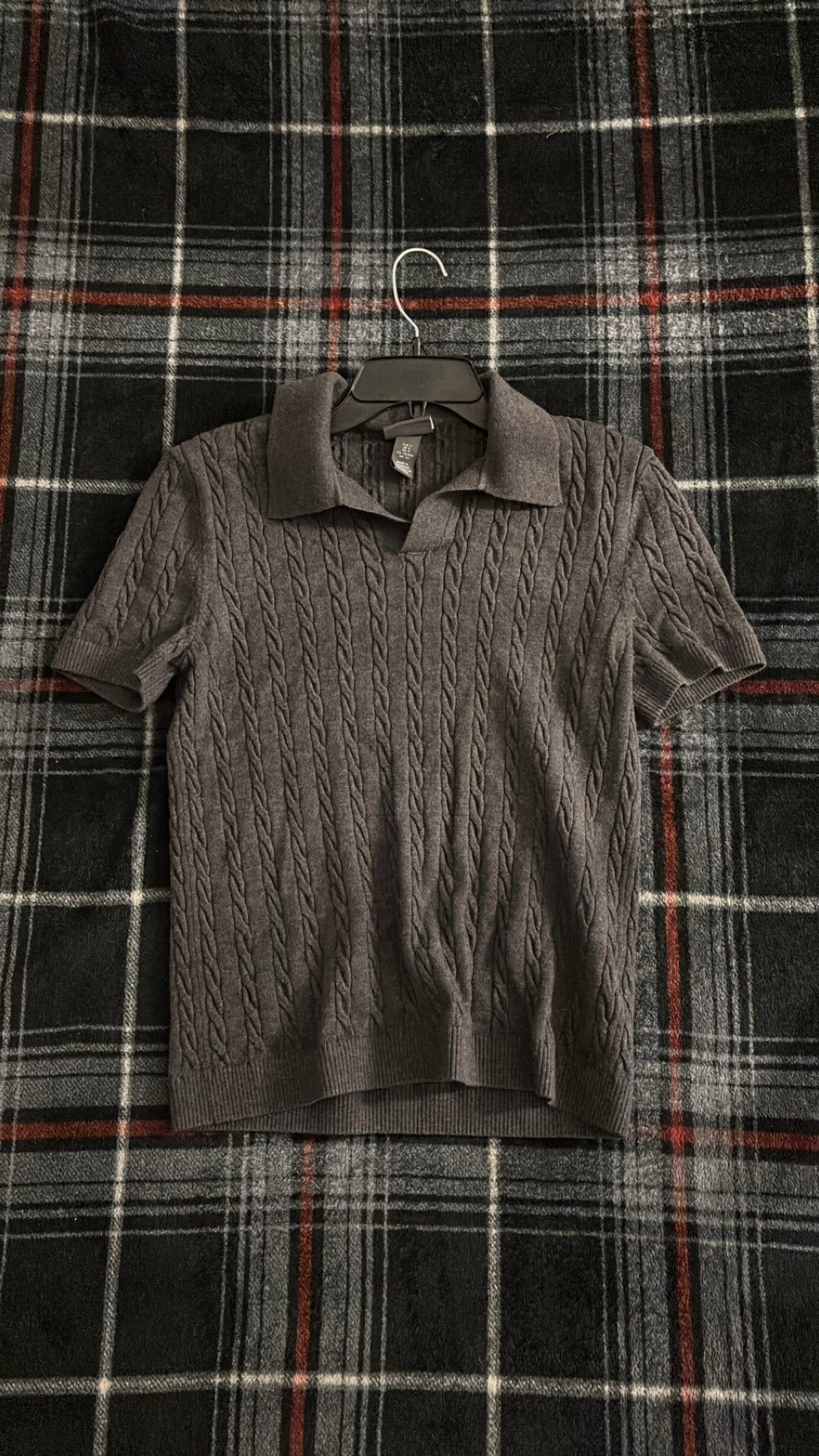 H&M Cotton Collar Sweatshirt/Size: S